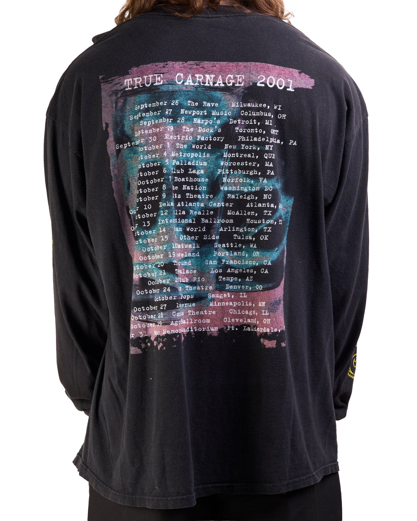 Vintage Six Feet Under True Carnage Tour Longsleeve