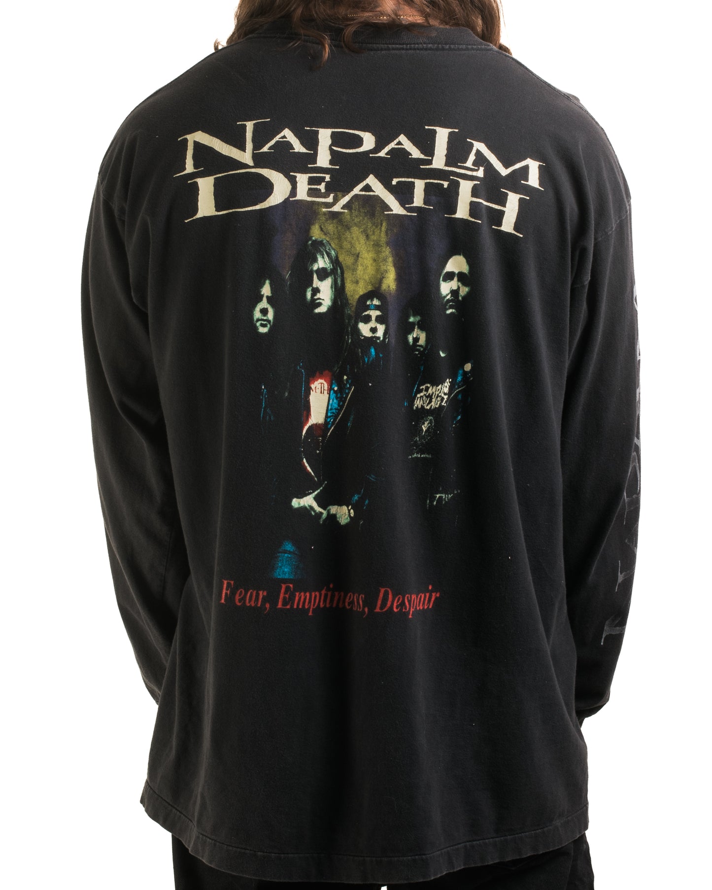 Vintage 90’s Napalm Death Fear, Emptiness, Despair Longsleeve