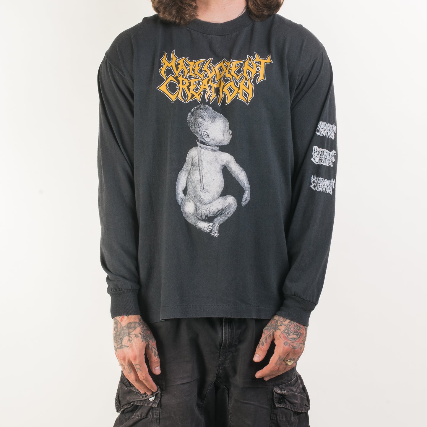 Vintage 1995 Malevolent Creation Eternal Tour Longsleeve