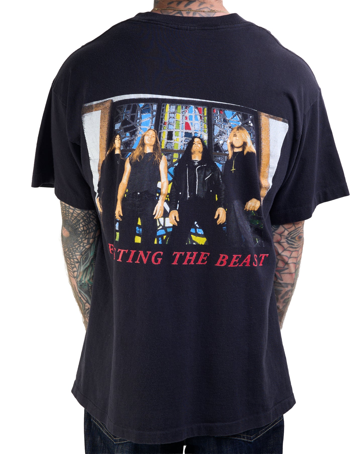 Vintage 1993 Deicide Amon Feasting The Beast T-Shirt