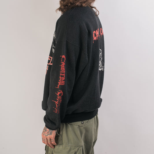 Vintage 90’s Cannibal Corpse Butchered At Birth Sweatshirt