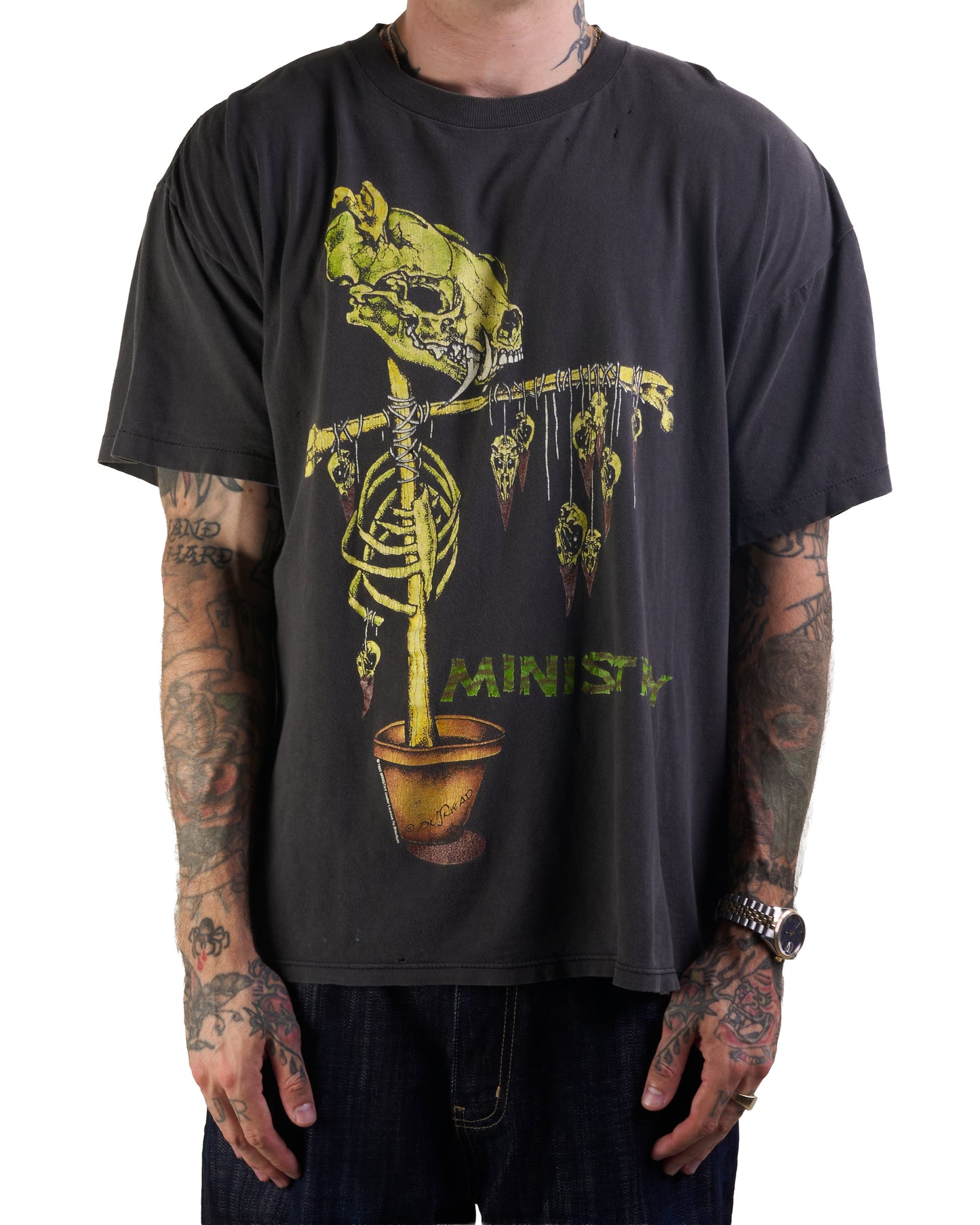 Vintage 1992 Ministry Scarecrow T-Shirt