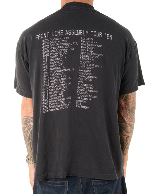 Vintage 1996 Front Line Assembly Tour T-Shirt