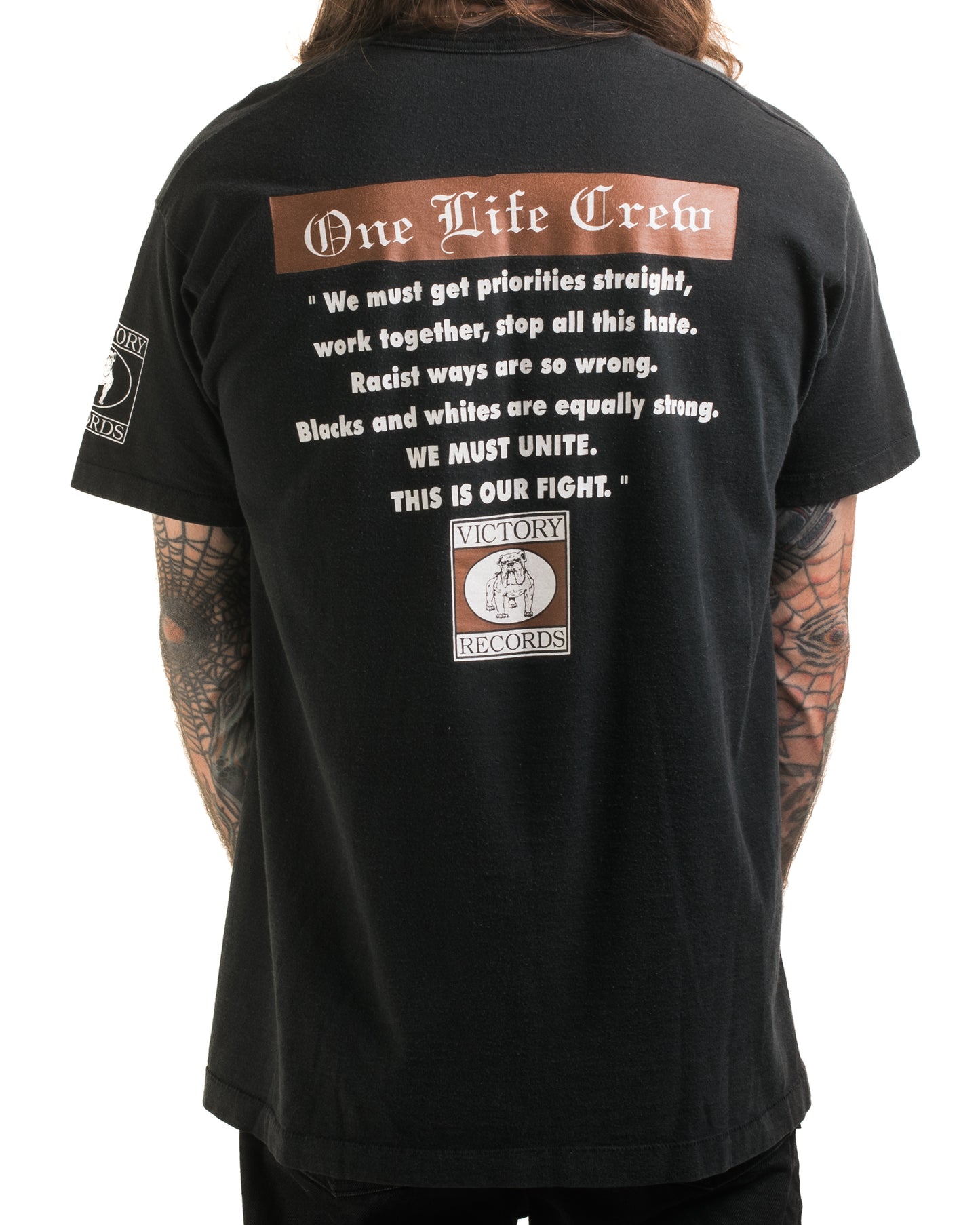 Vintage 90’s One Life Crew Our Fight T-Shirt