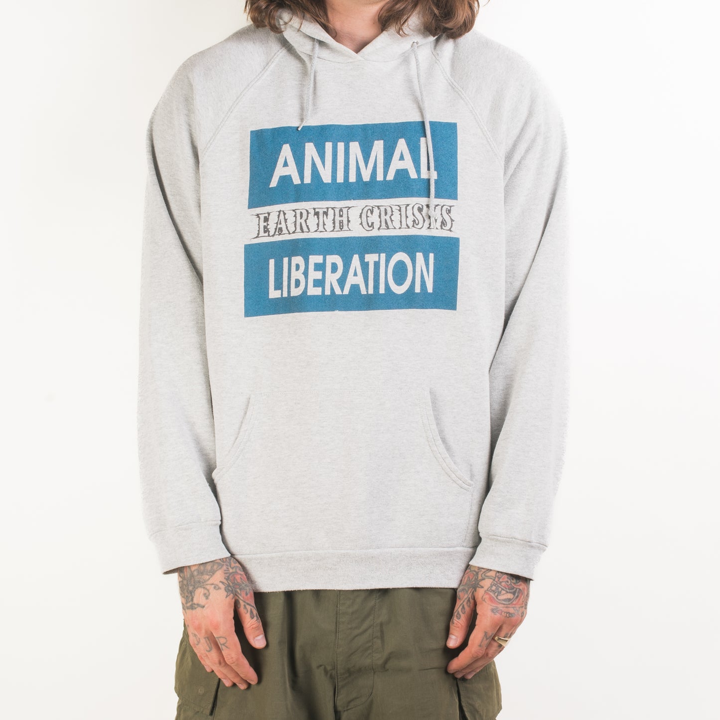 Vintage 90’s Earth Crisis Animal Liberation Hoodie