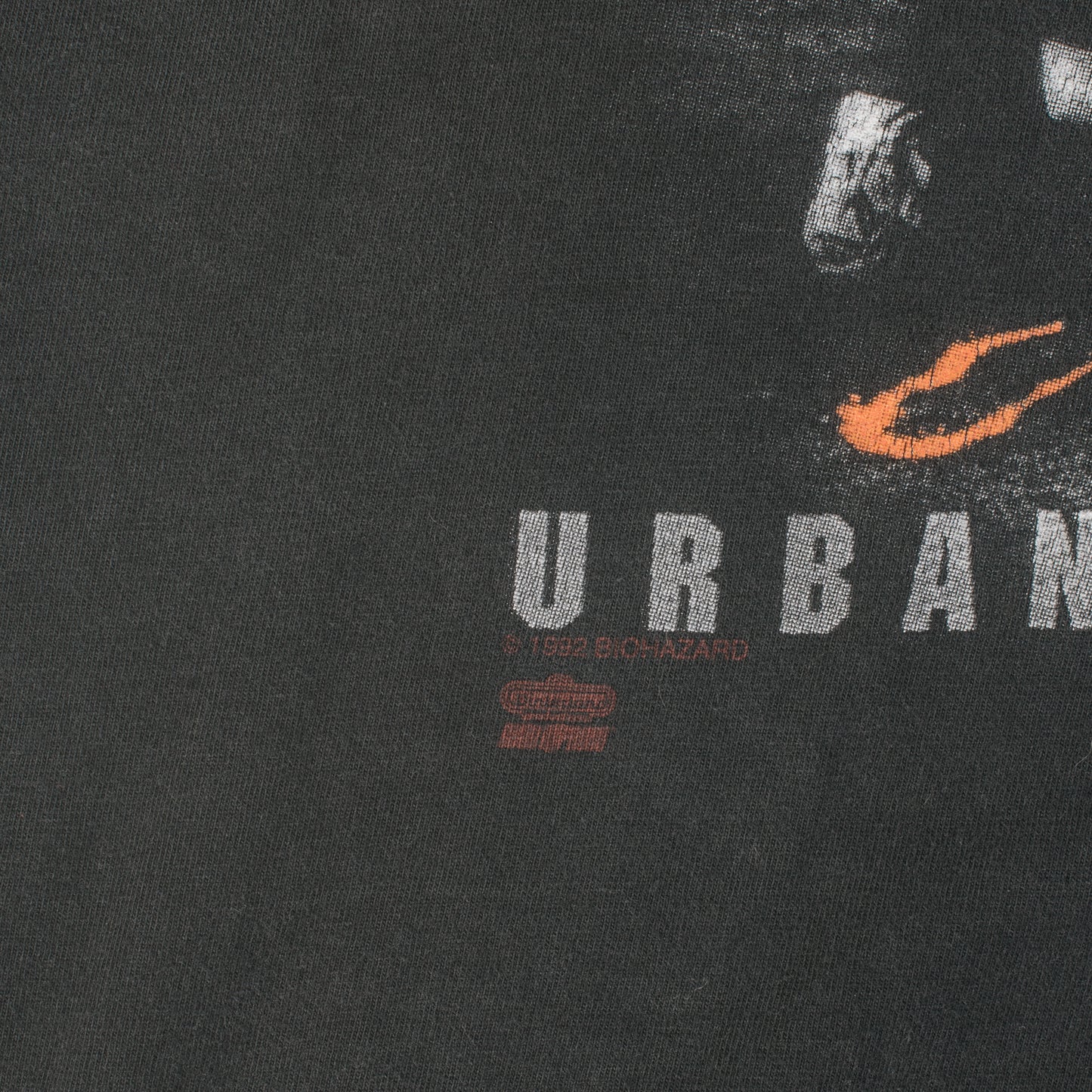 Vintage 1993 Biohazard Urban Chaos Longsleeve