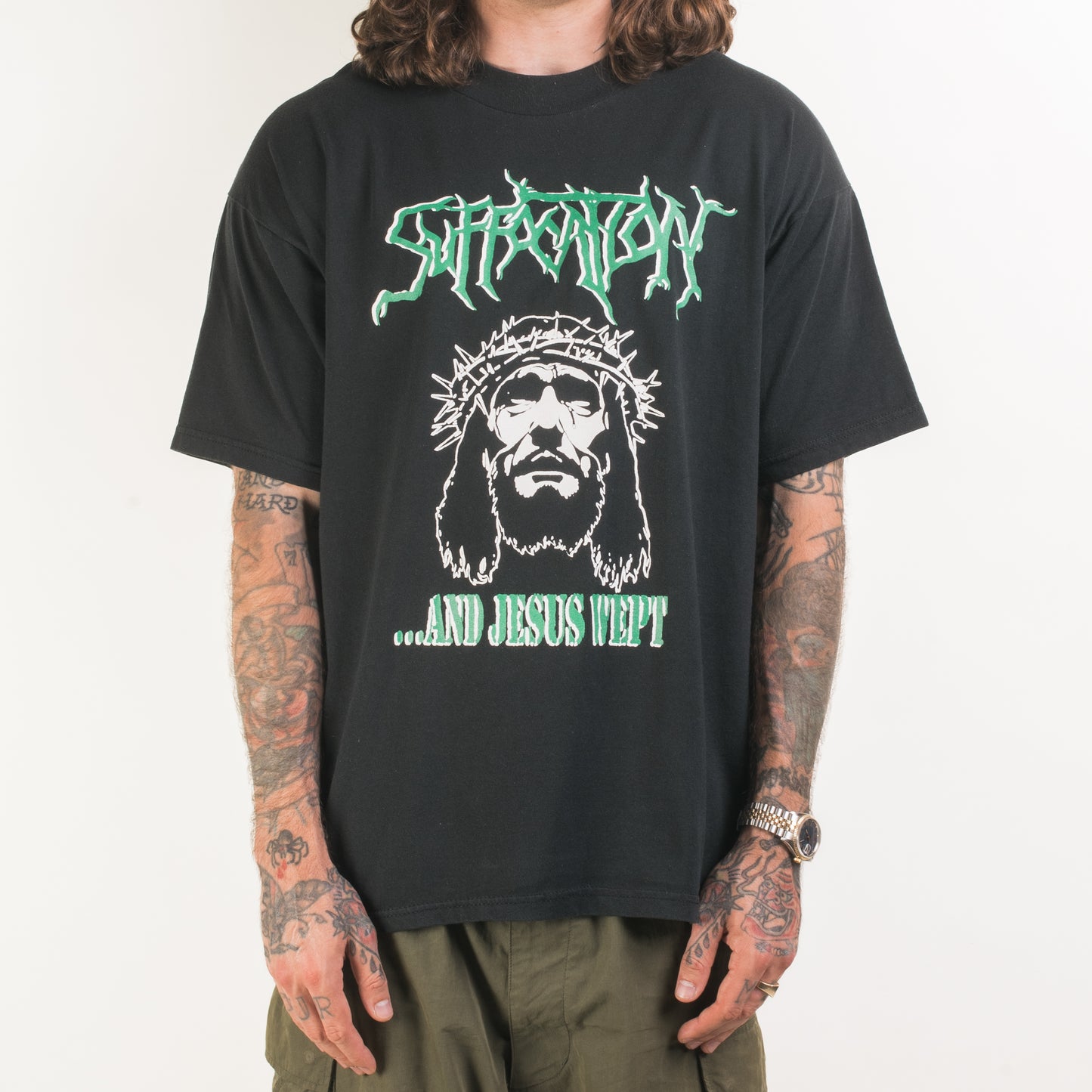 Vintage 90’s Suffocation Jesus Wept T-Shirt