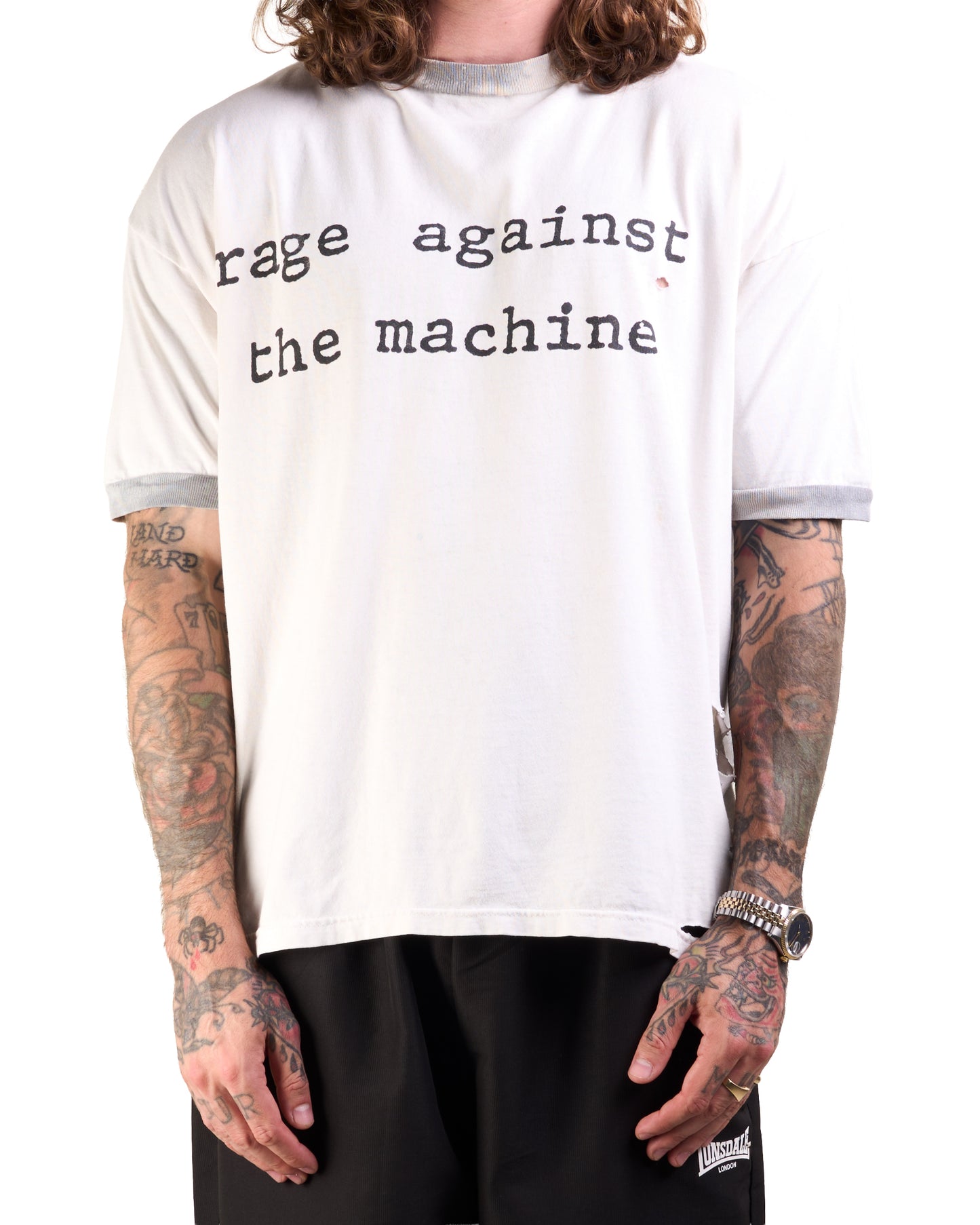 Vintage 90’s Rage Against The Machine Ringer T-Shirt