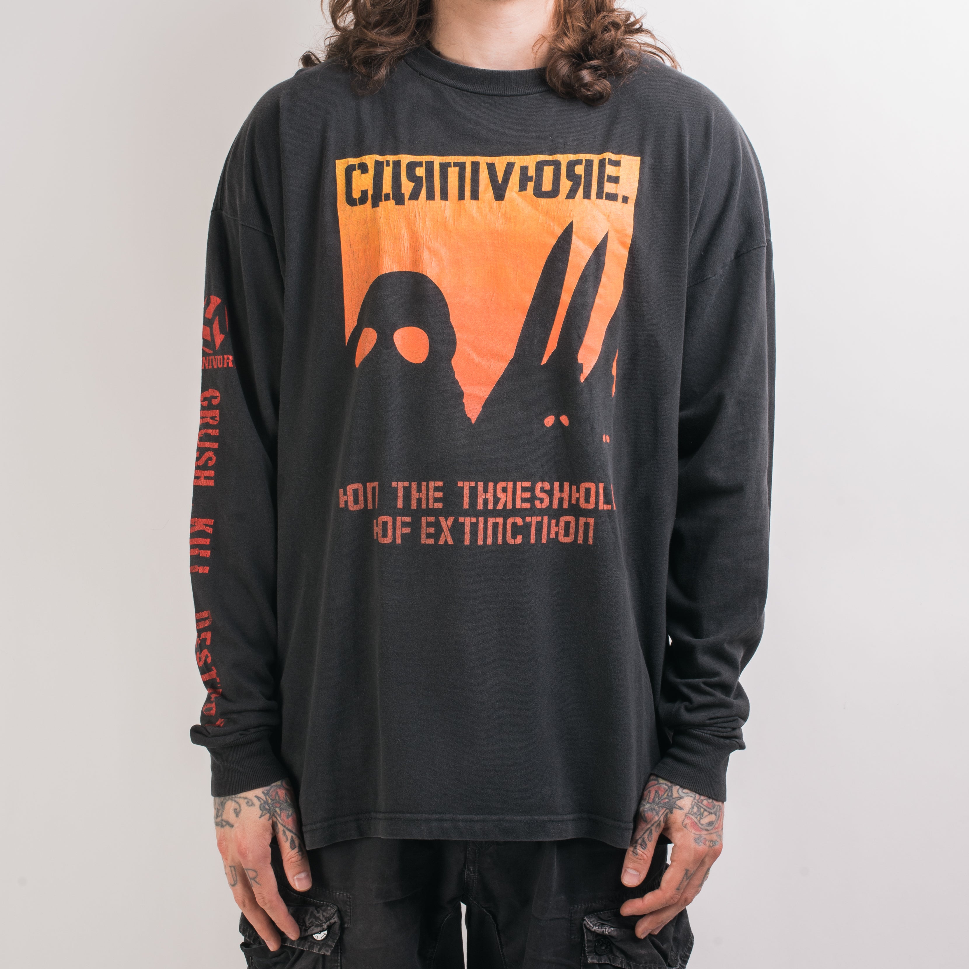 Vintage 90's Carnivore Retaliation Longsleeve – Mills Vintage USA