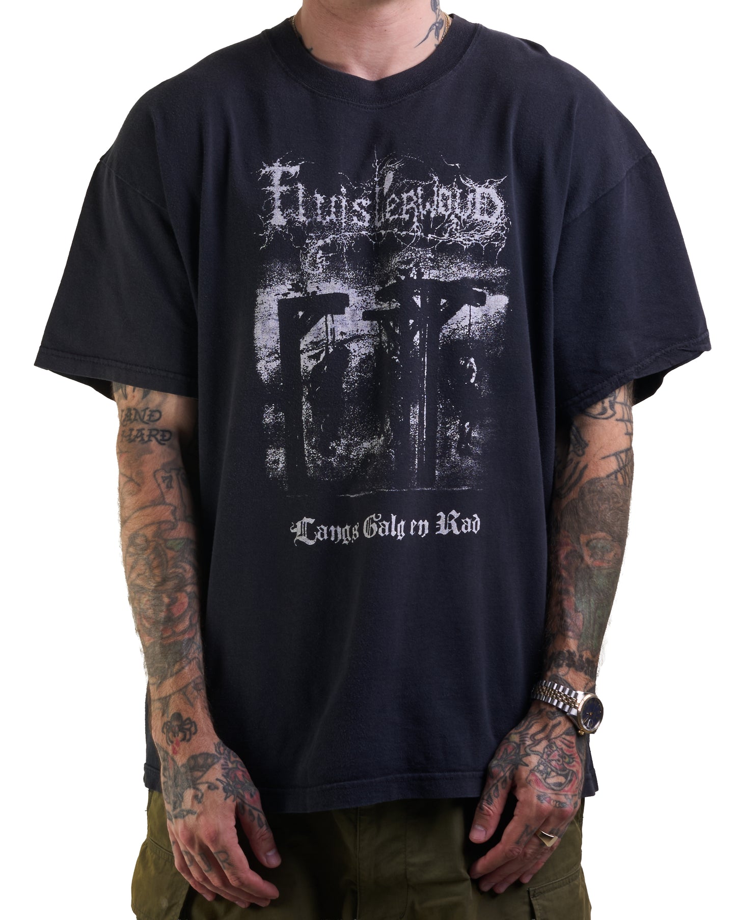 Vintage Fluisterwoud Langs Galg En Rad T-Shirt