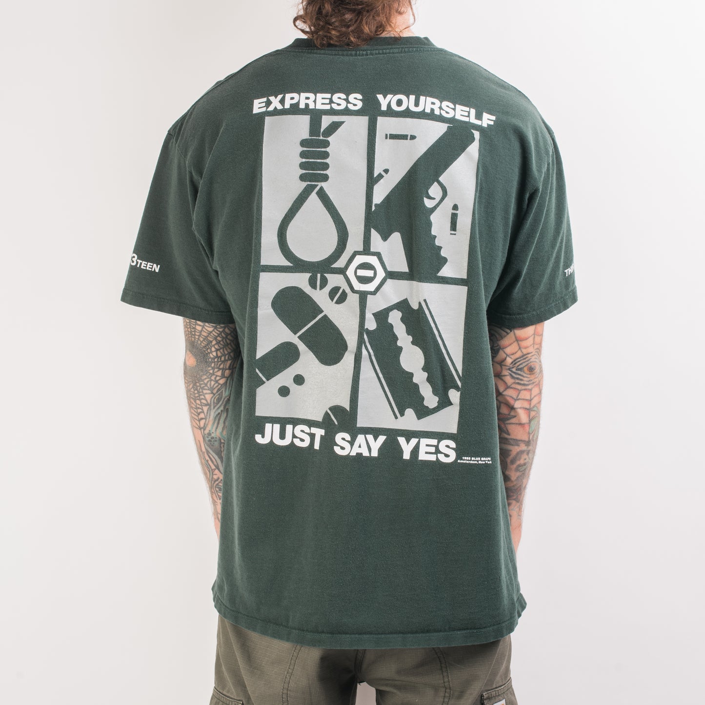 Vintage 1995 Type O Negative Casket Crew T-Shirt