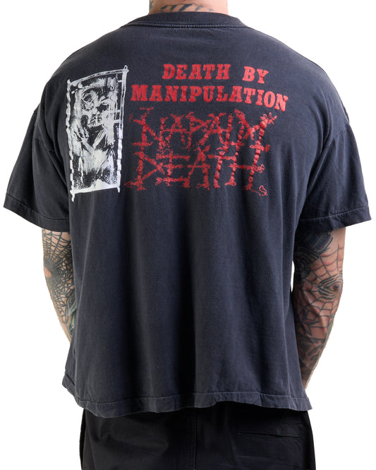 Vintage 90’s Napalm Death Death By Manipulation T-Shirt