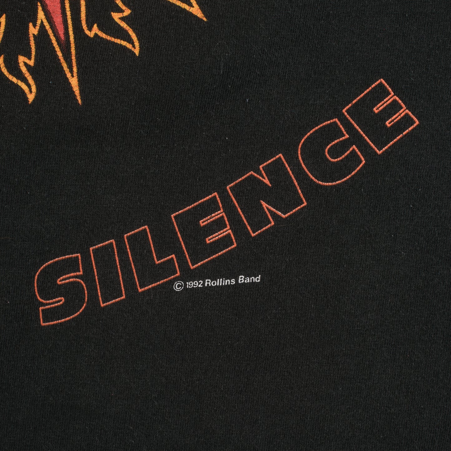 Vintage 1992 Rollins Band The End Of Silence T-Shirt