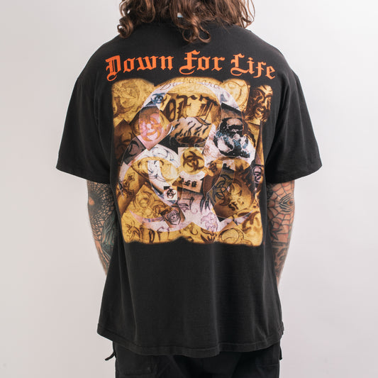 Vintage 90’s Biohazard Down For Life T-Shirt