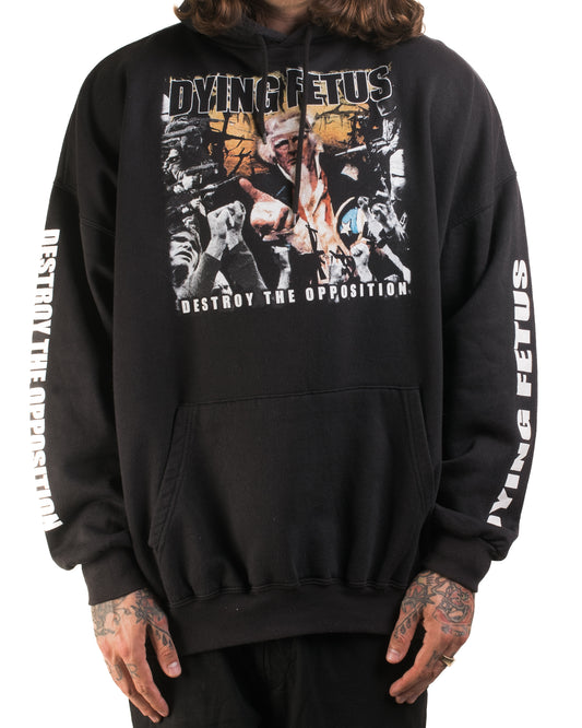 Vintage Dying Fetus Destroy The Opposition Hoodie