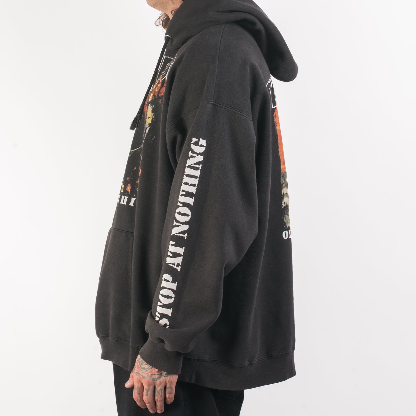 Vintage Dying Fetus Stop At Nothing Hoodie