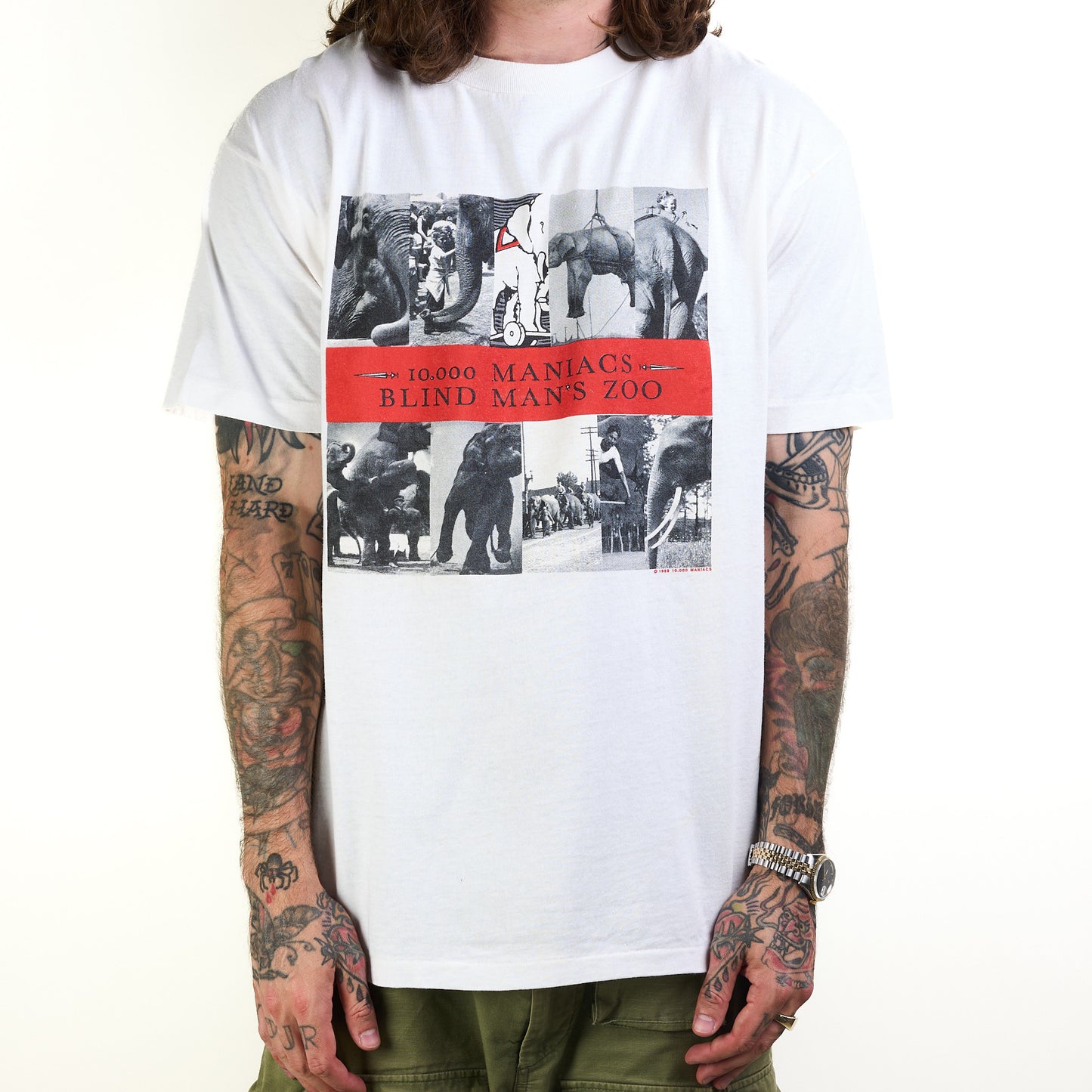 Vintage 1989 10000 Maniacs Blind Man’s Zoo T-Shirt