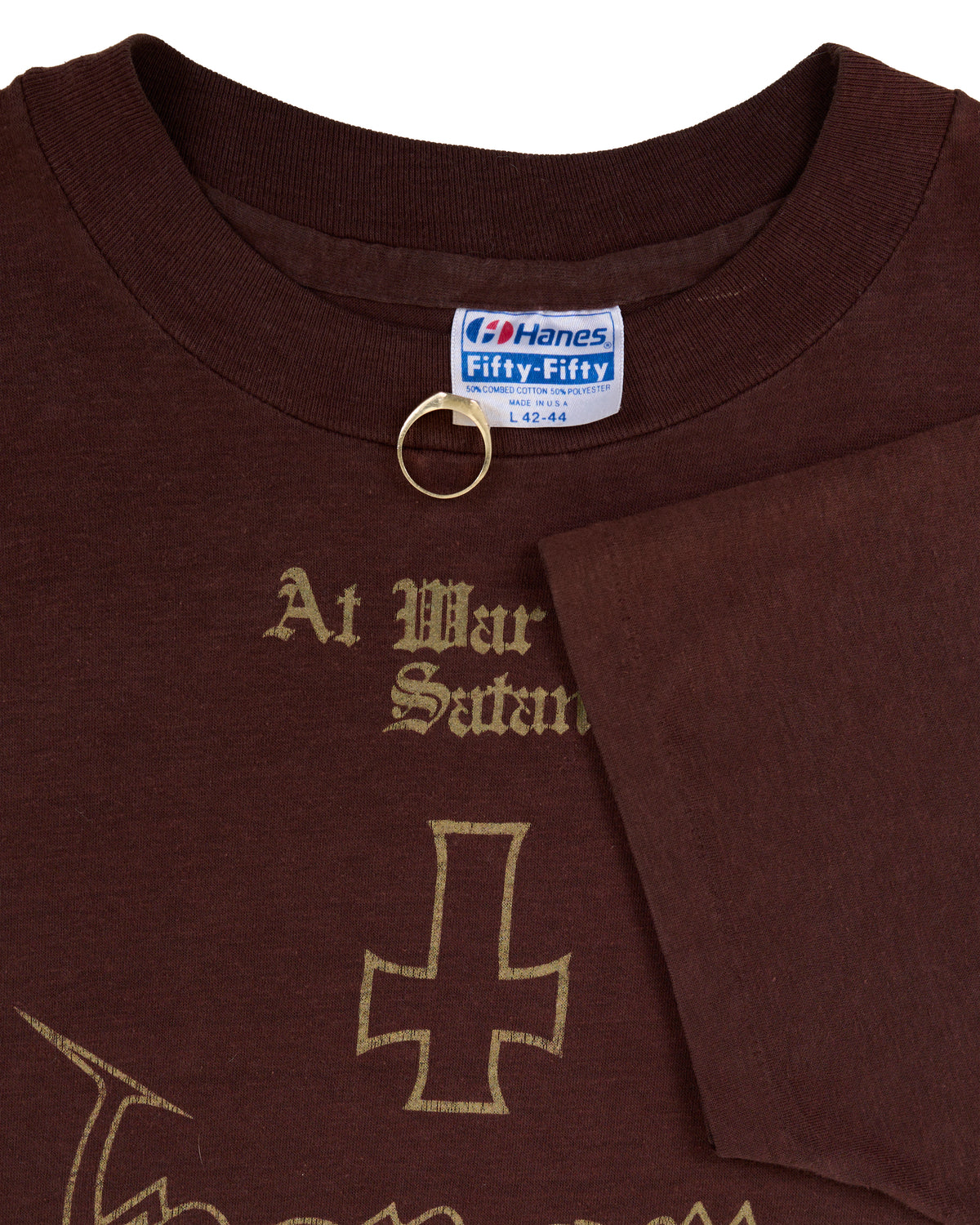 Vintage 80’s Venom At War With Satan T-Shirt