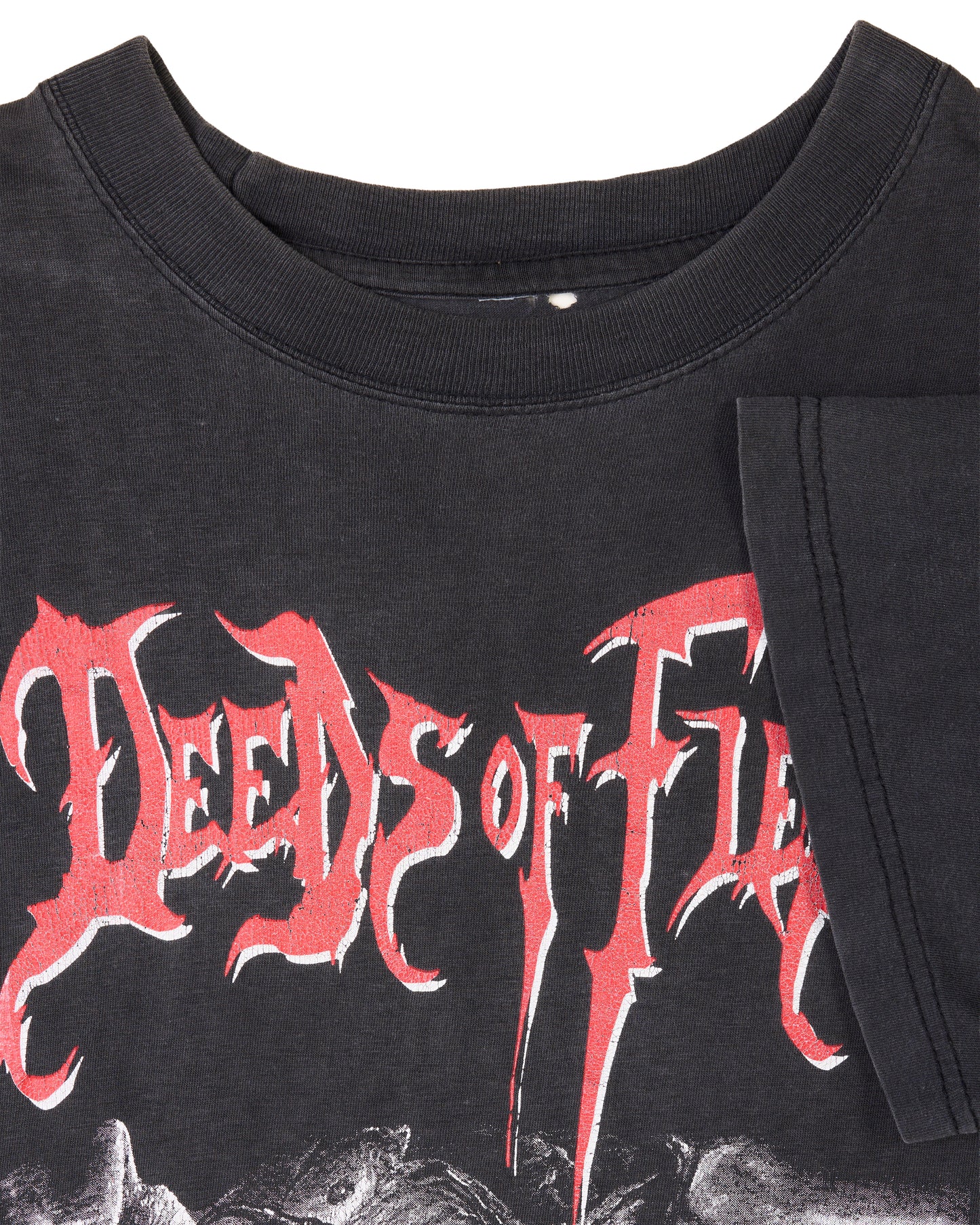Vintage 90’s Deeds Of Flesh Trading Pieces T-Shirt