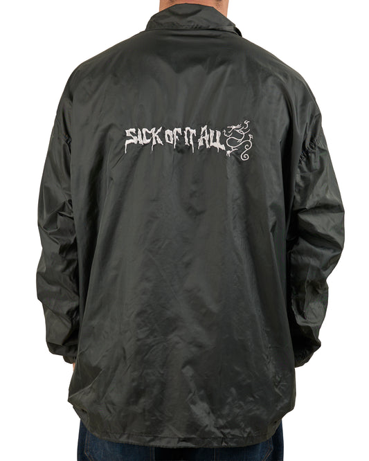 Vintage 90’s Sick Of It All Windbreaker