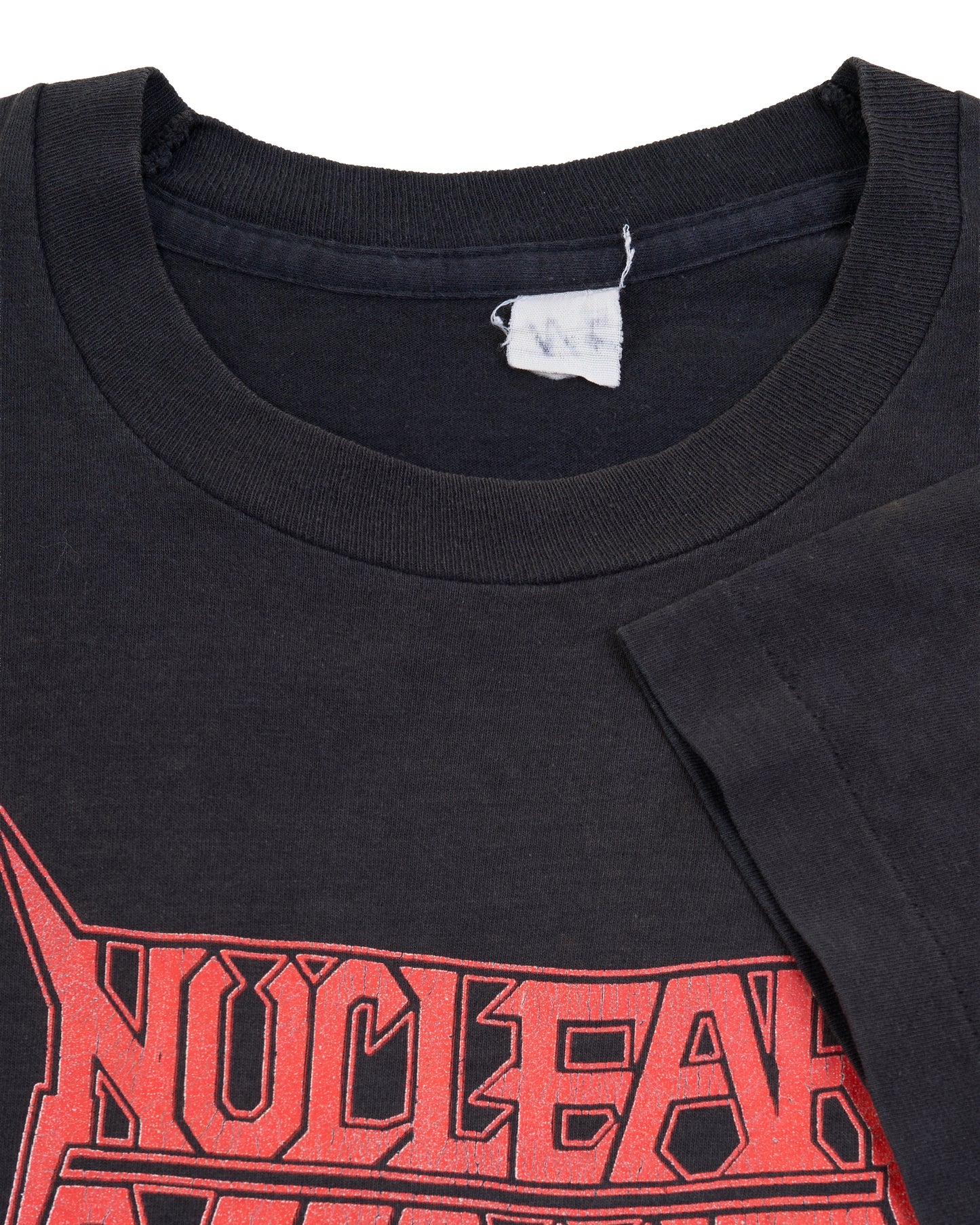 Vintage 1989 Nuclear Assault Handle With Care Tour T-Shirt