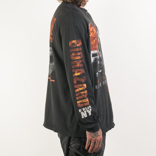 Vintage 1993 Biohazard Urban Chaos Longsleeve