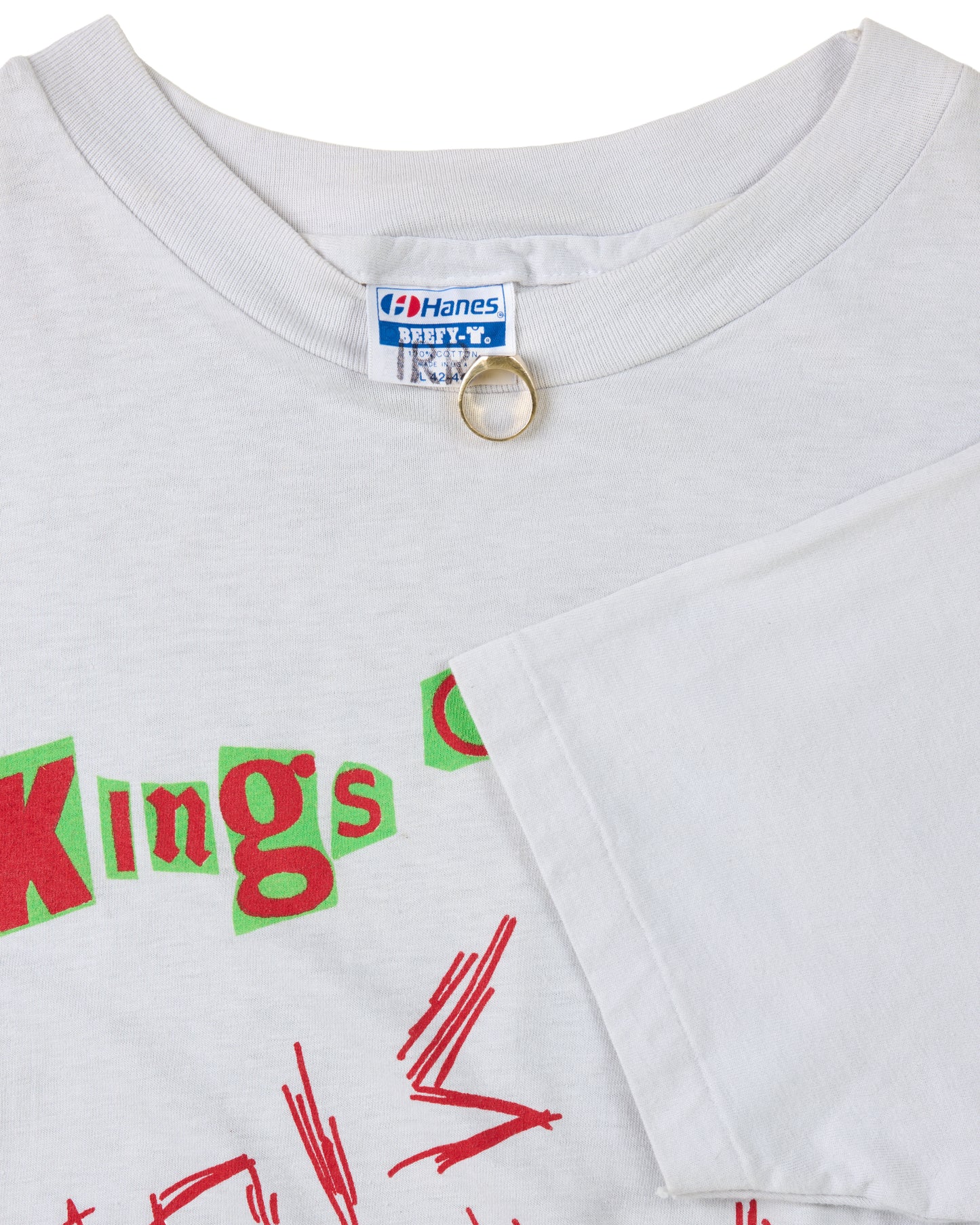 Vintage 1987 Poison Idea King Of Punks Tour T-Shirt
