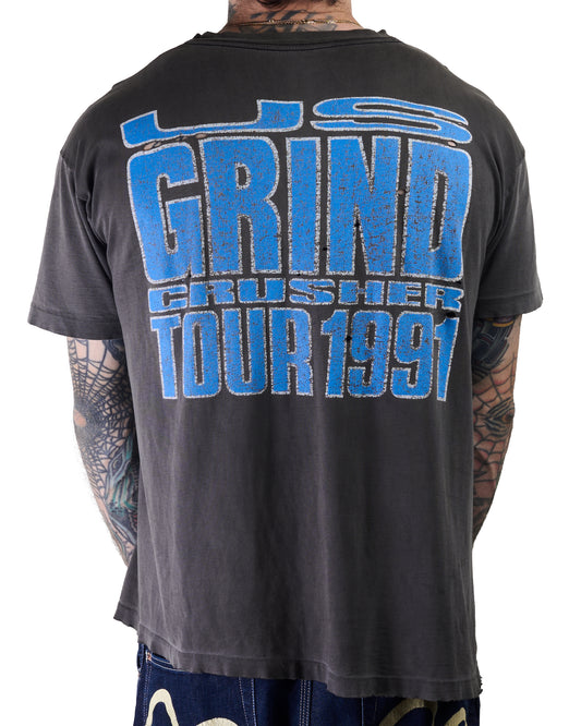 Vintage 1991 Napalm Death Grind Crusher Tour T-Shirt