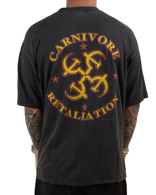 Vintage 1996 Carnivore Retaliation T-Shirt