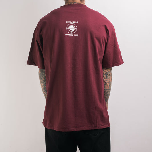 Vintage 90’s Devil’s Head Fear Of A Drug Free Planet T-Shirt