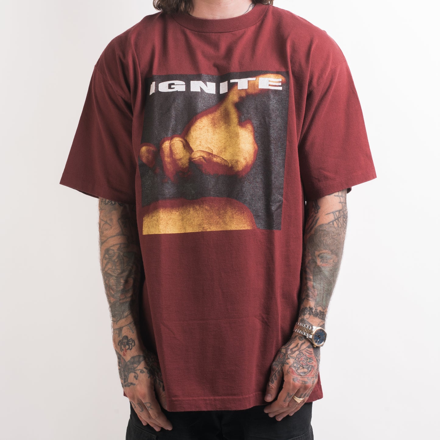 Vintage 1995 Ignite Call On My Brothers Tour T-Shirt