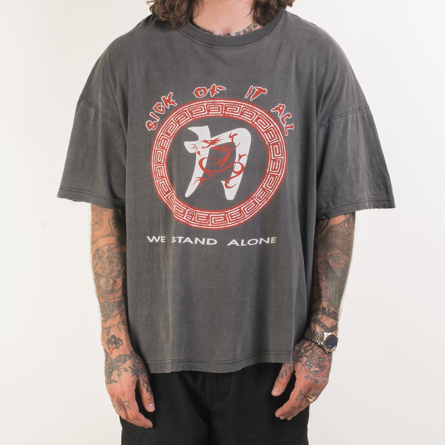 Vintage 90’s Sick Of It All We Stand Alone T-Shirt