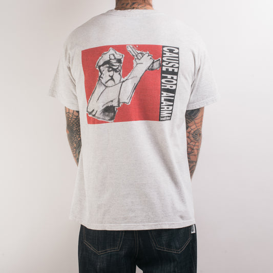 Vintage 90’s Cause For Alarm Beneath The Wheel T-Shirt