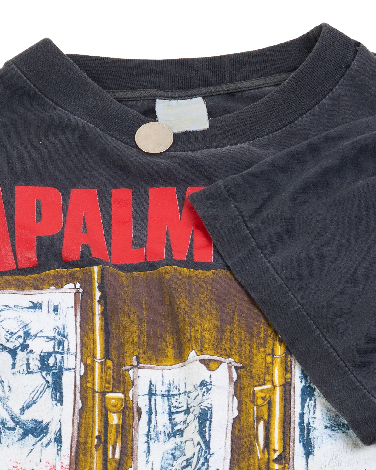 Vintage 90’s Napalm Death Death By Manipulation T-Shirt