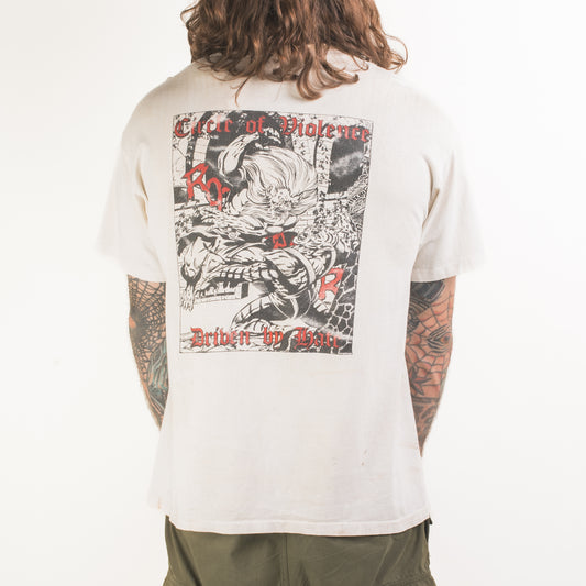 Vintage 90’s Circle Of Violence Driven By Hate T-Shirt