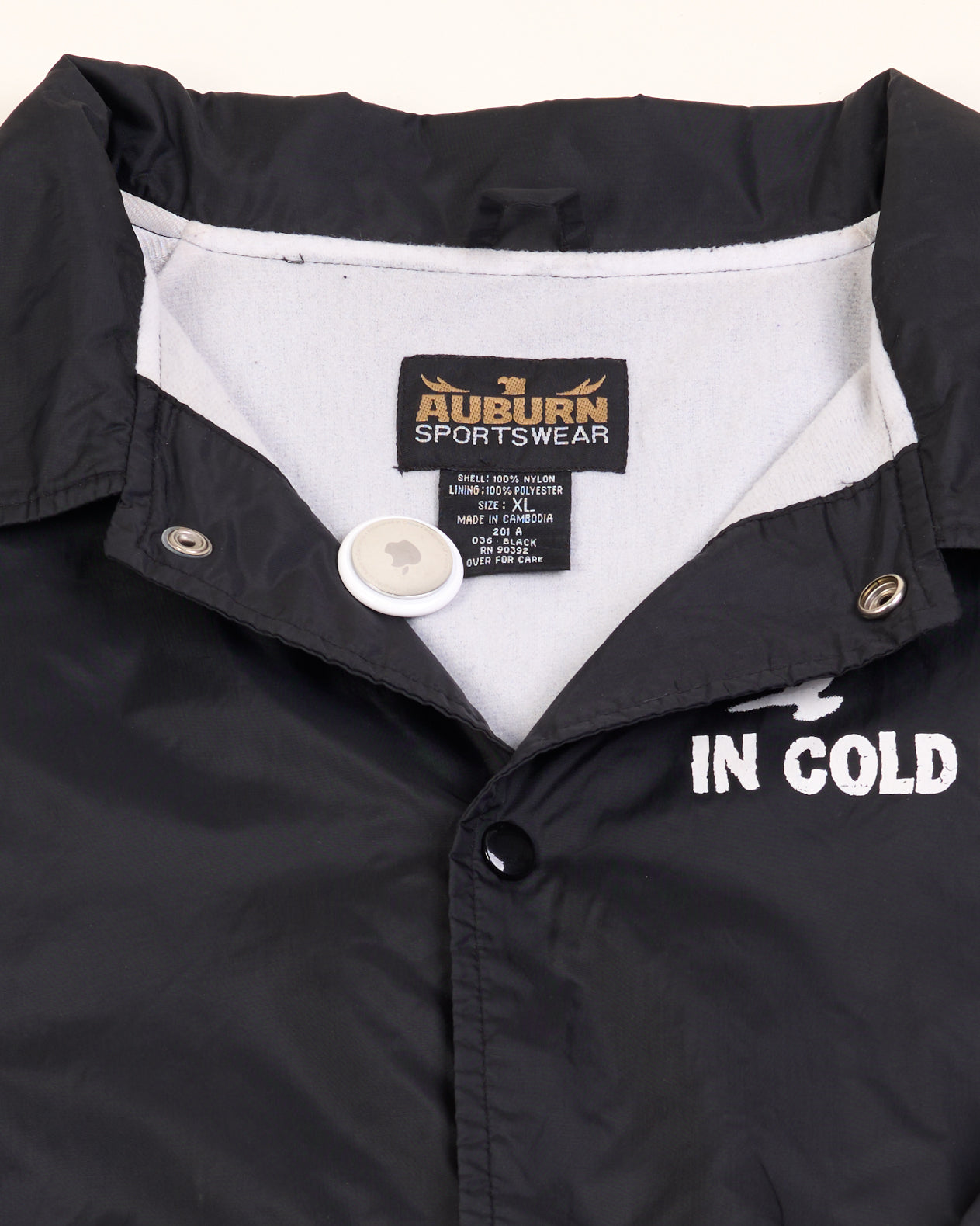 Vintage 90’s In Cold Blood Hell On Earth Windbreaker