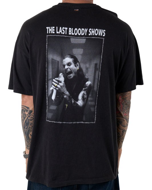 Vintage 1992 Ozzy Osbourne The Last Bloody Shows T-Shirt