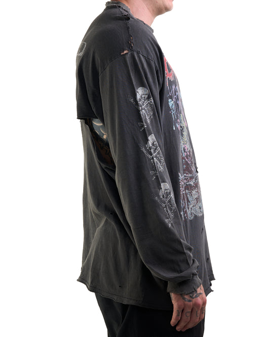 Vintage 90’s Cannibal Corpse Butchered At Birth Longsleeve