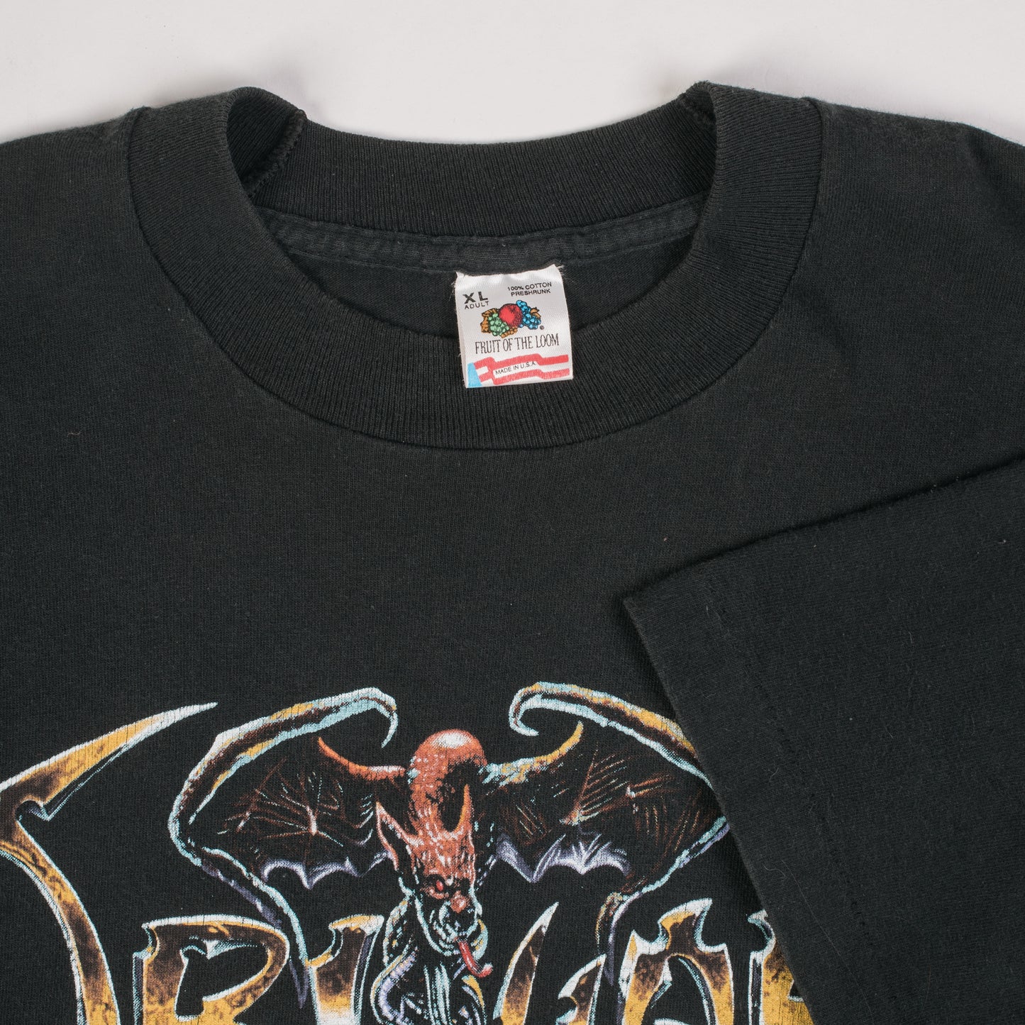 Vintage 1993 Obituary The End Complete Tour T-Shirt