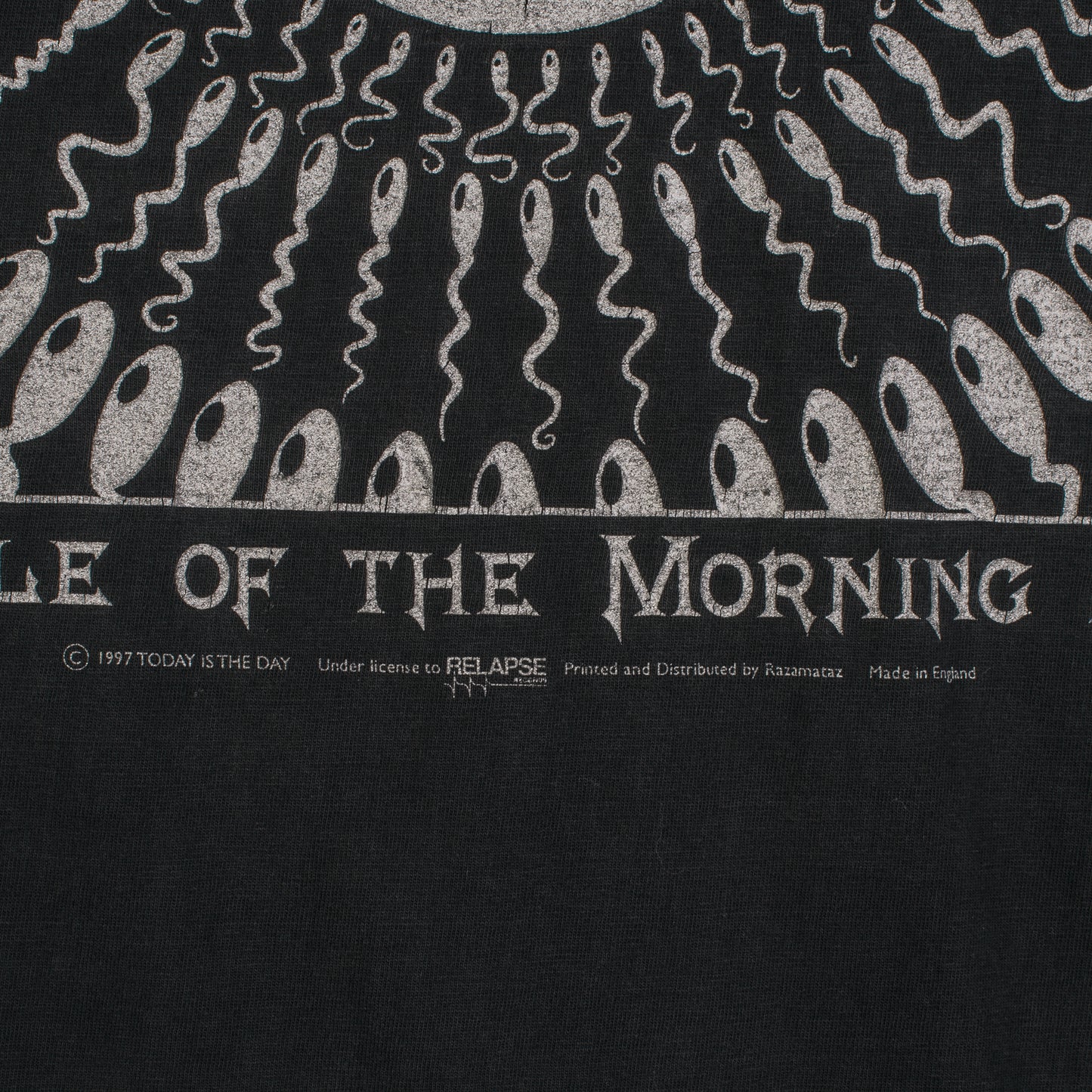 Vintage 1997 Today Is The Day Temple Of The Morning Star T-Shirt