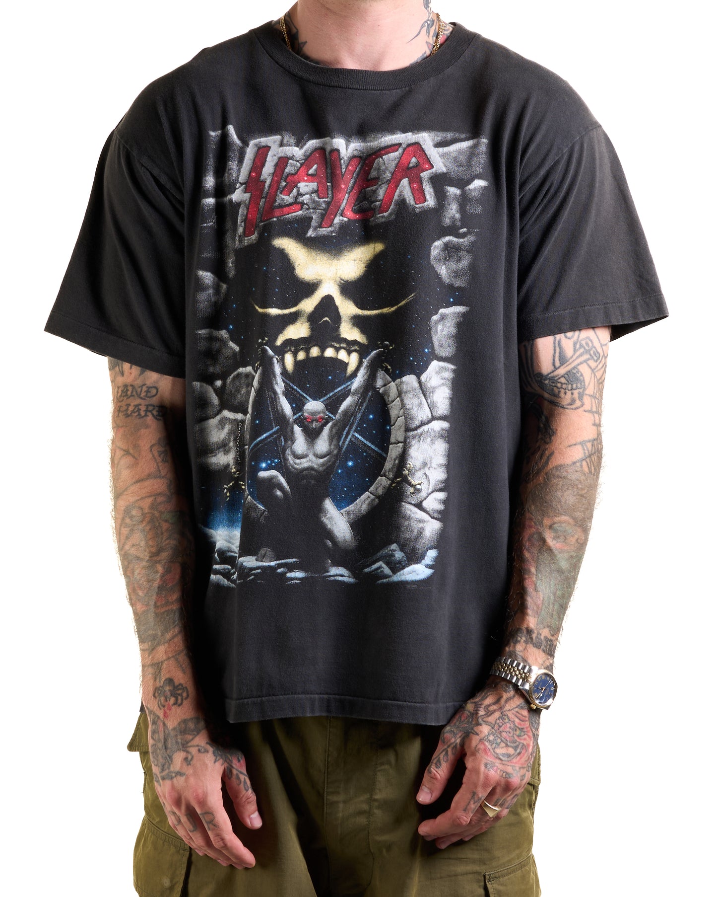 Vintage 90’s Slayer Live Intrusion T-Shirt