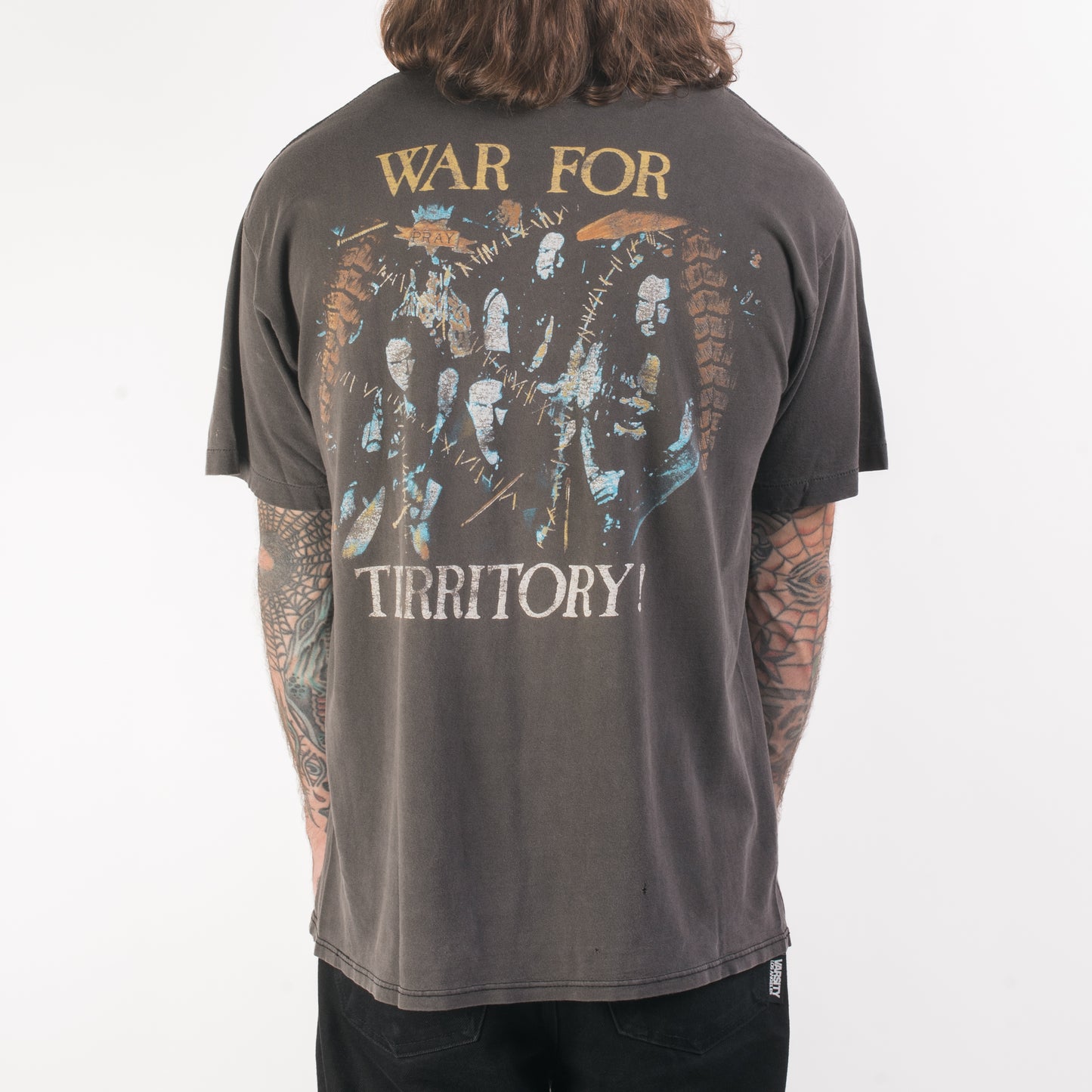 Vintage 1993 Sepultura War For Territory T-Shirt