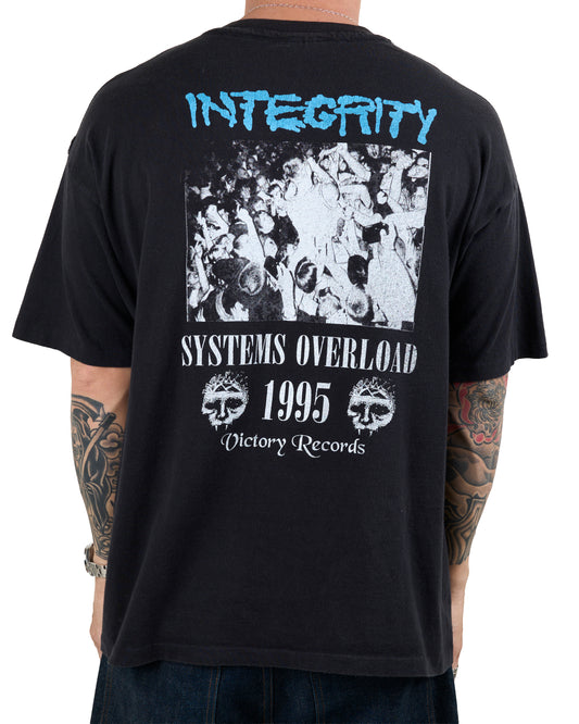 Vintage 1995 Integrity Systems Overload T-Shirt