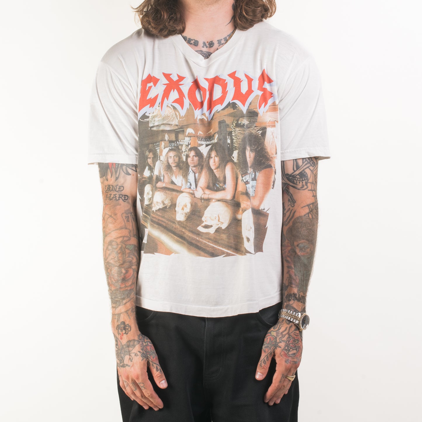 Vintage 1987 Exodus Meat Party Tour T-Shirt