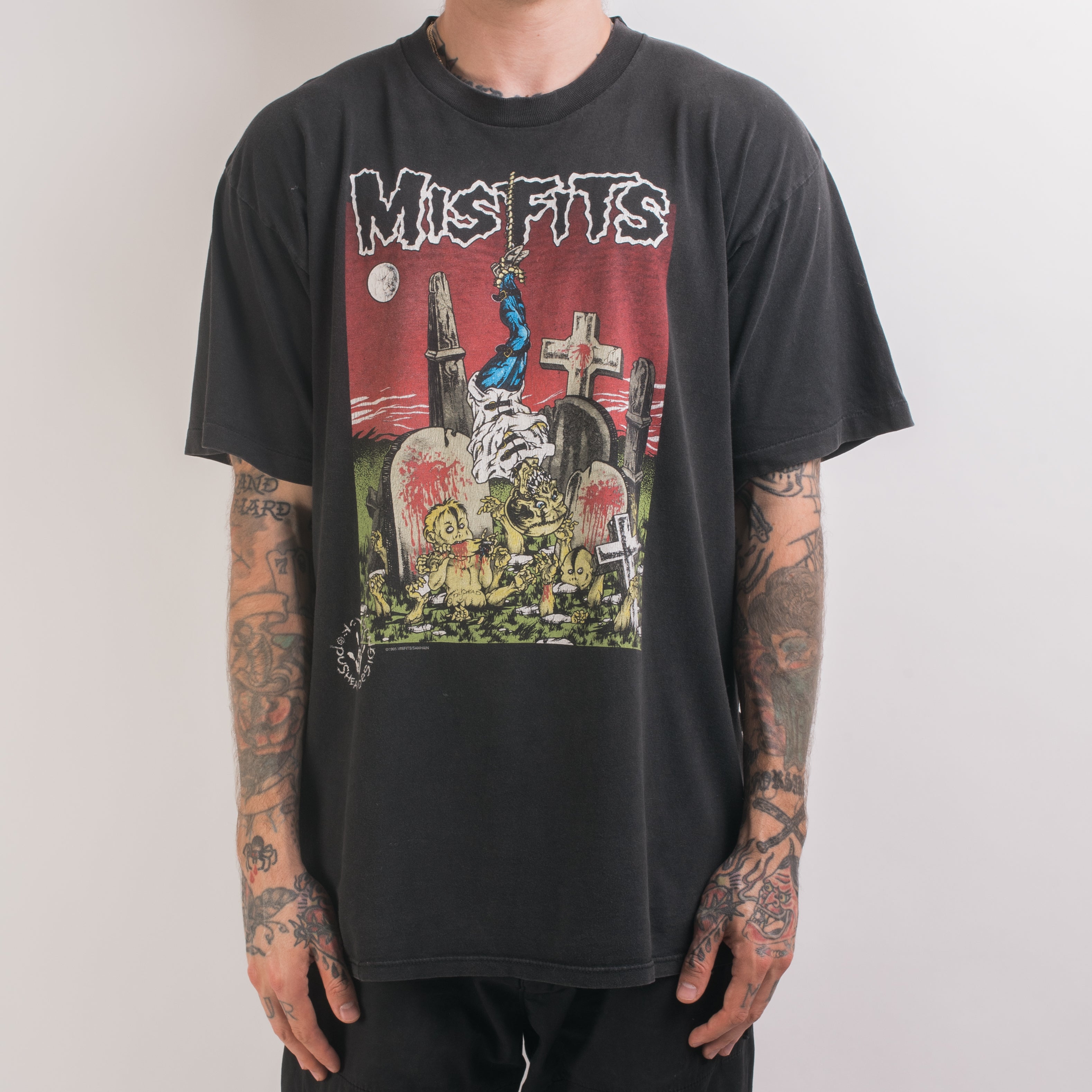 Vintage 1995 Misfits Pushead T-Shirt – Mills Vintage USA