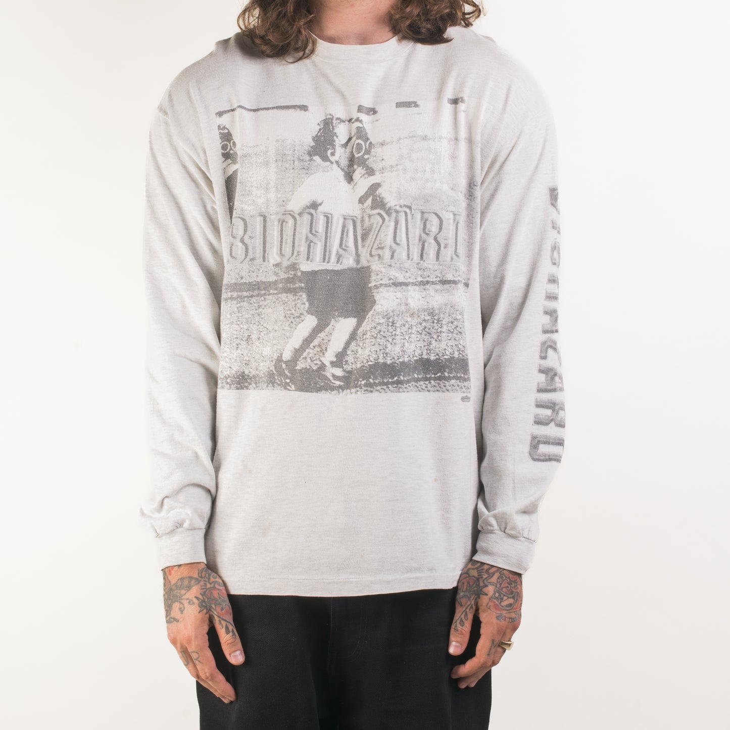 Vintage 90’s Biohazard State Of The World Address Longsleeve