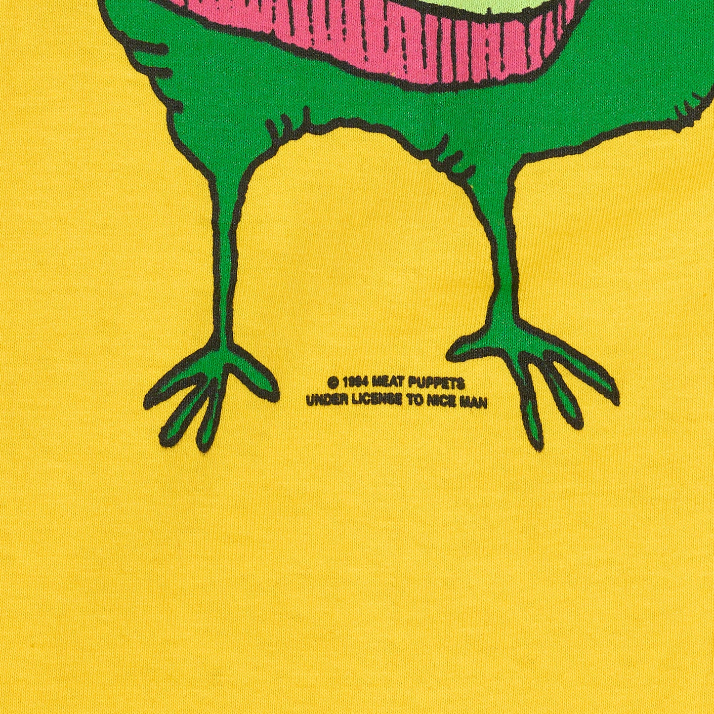 Vintage 1994 Meatpuppets Too High To Die T-Shirt