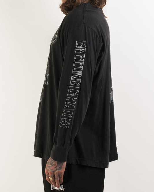 Vintage 1992 Entombed Breeding Chaos Tour Longsleeve