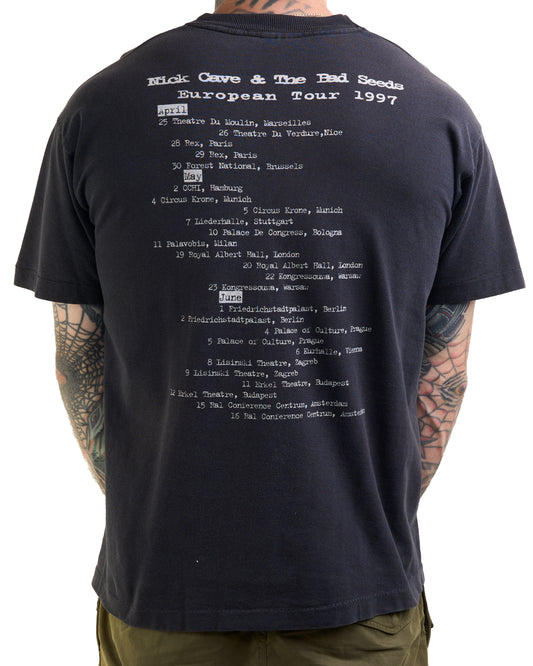 Vintage 1997 Nick Cave And The Bad Seeds Tour T-Shirt