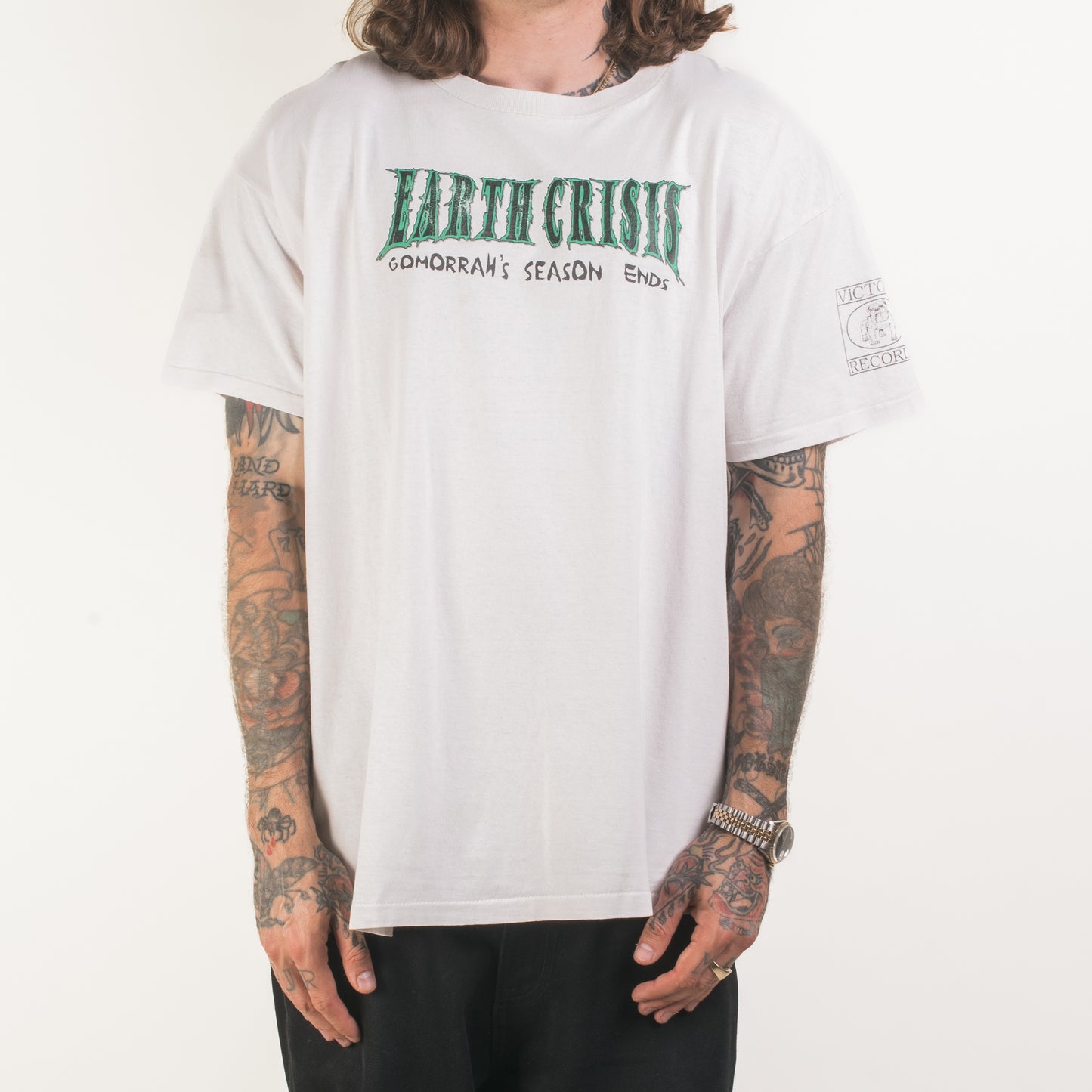 Vintage 90’s Earth Crisis Gomorrah’s Season Ends T-Shirt